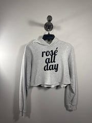 Sudadera corta con capucha "Rose All Day" de Tna