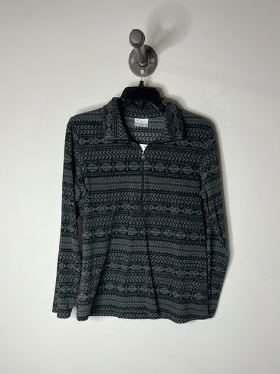 Columbia Black Pattern Sweater