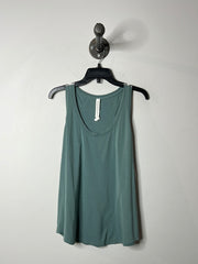 Lululemon Green Long Tank Top