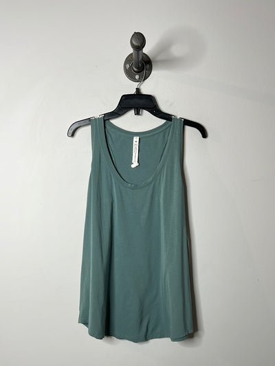 Lululemon Green Long Tank Top