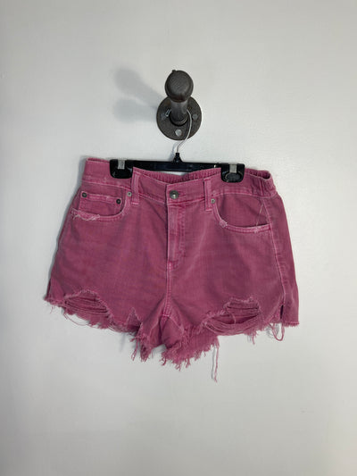 Aerie Hot Pink Jean Shorts
