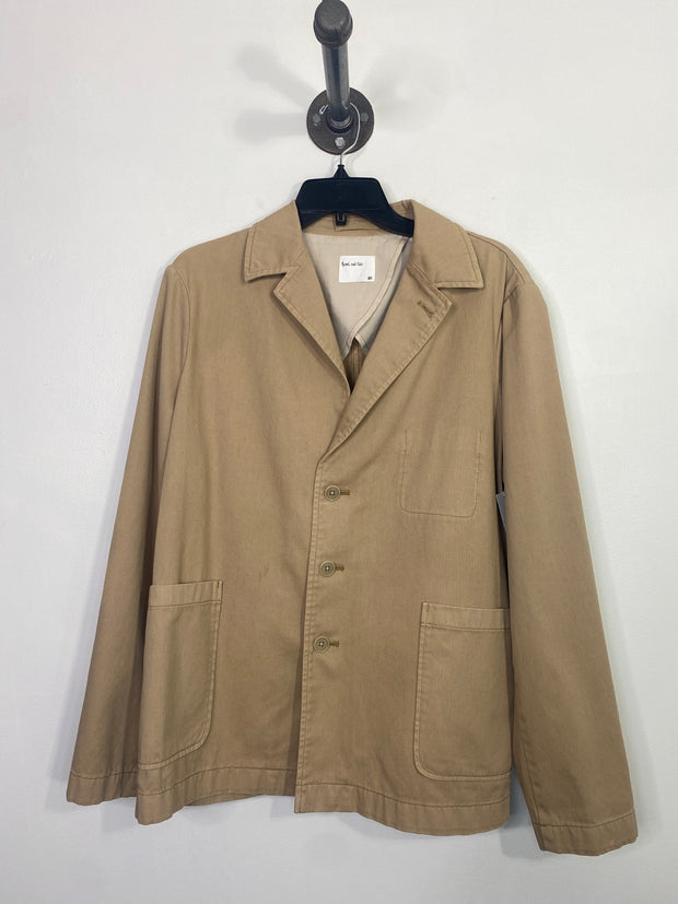 Frank & Oak Brn Button Jacket