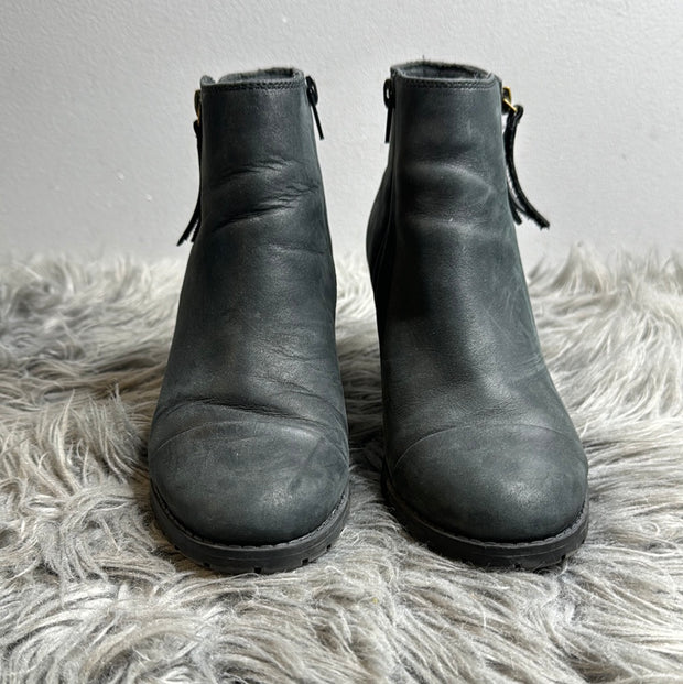 Clarks Black Ankle Boots