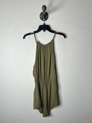 Brandy M. Olive Green Romper