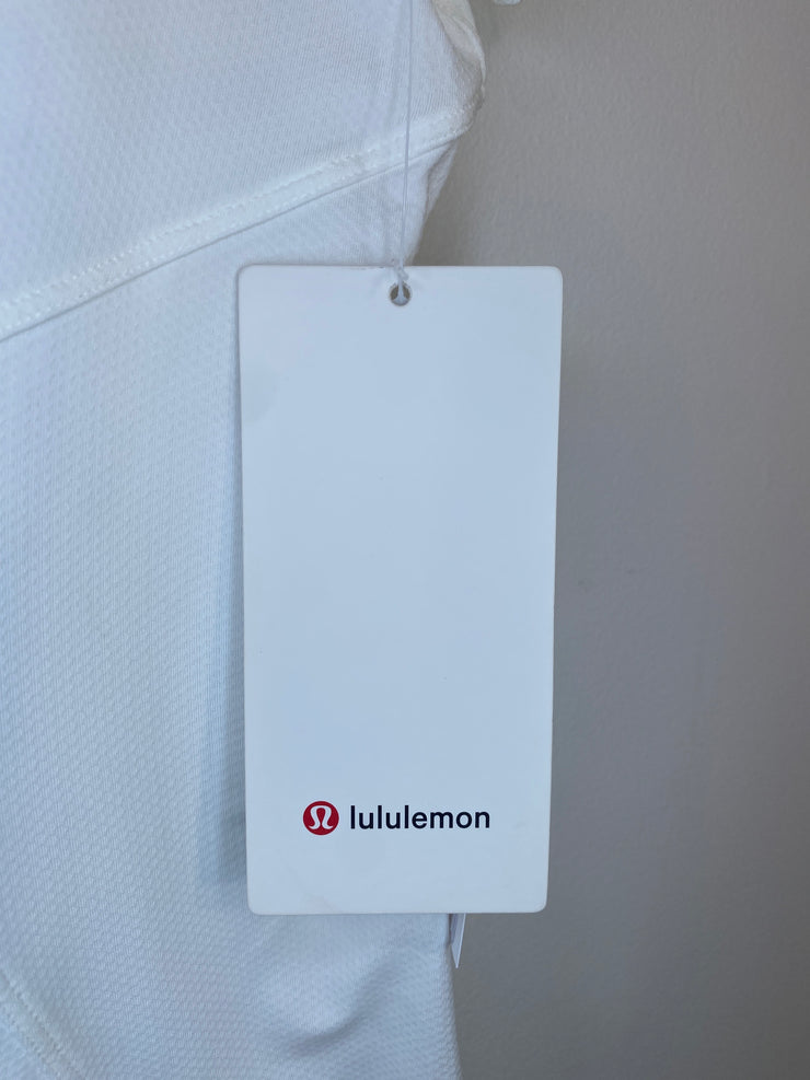 Lululemon White Polo T-Shirt