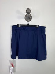 Land's End Navy Water Skirt