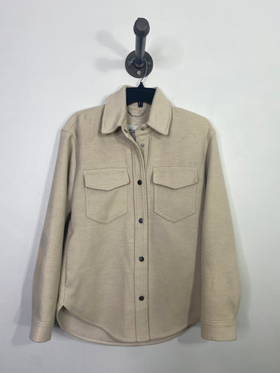 Abercrombie Cream Shacket