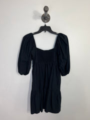 Aber. & Fitch Blk Puff Dress
