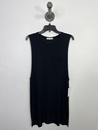 Joah Brown Blk Mini Dress