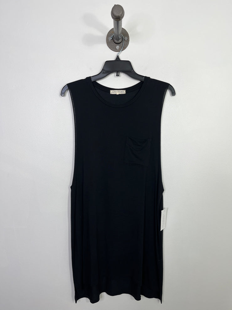 Joah Brown Blk Mini Dress