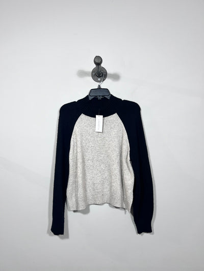 Velvet Grey/Black Sweater