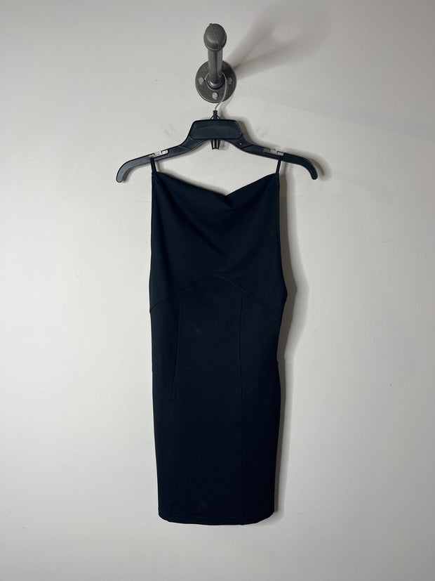 Urban O. Blk Backless Dress