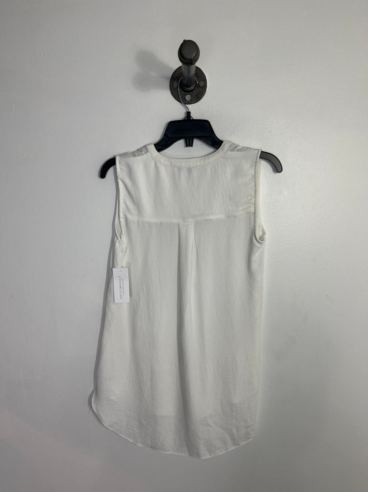 Blousology Wht ShrtSlv Blouse