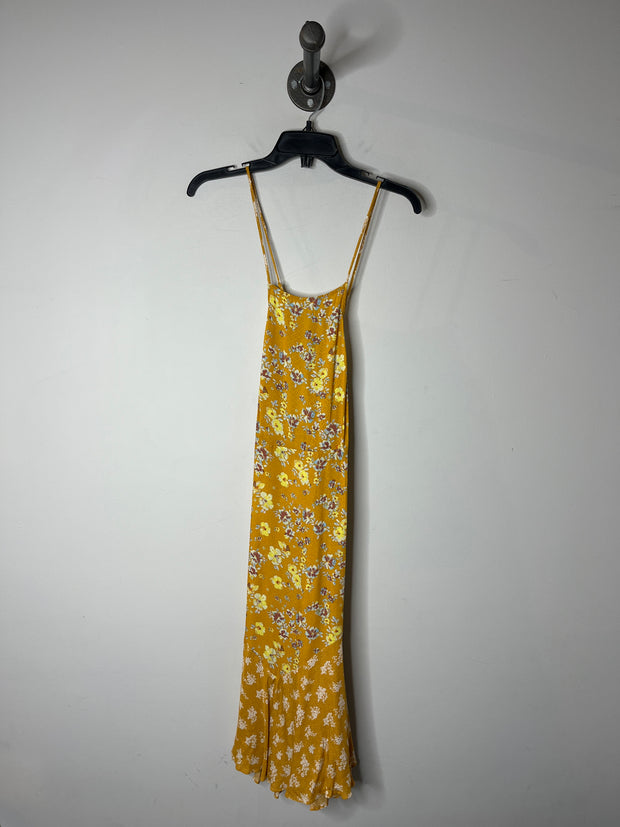 Free People Yellow Maxi Dress