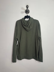 Sudadera con capucha verde marmota