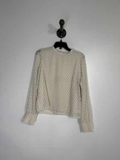 Only Off White Lsv Blouse