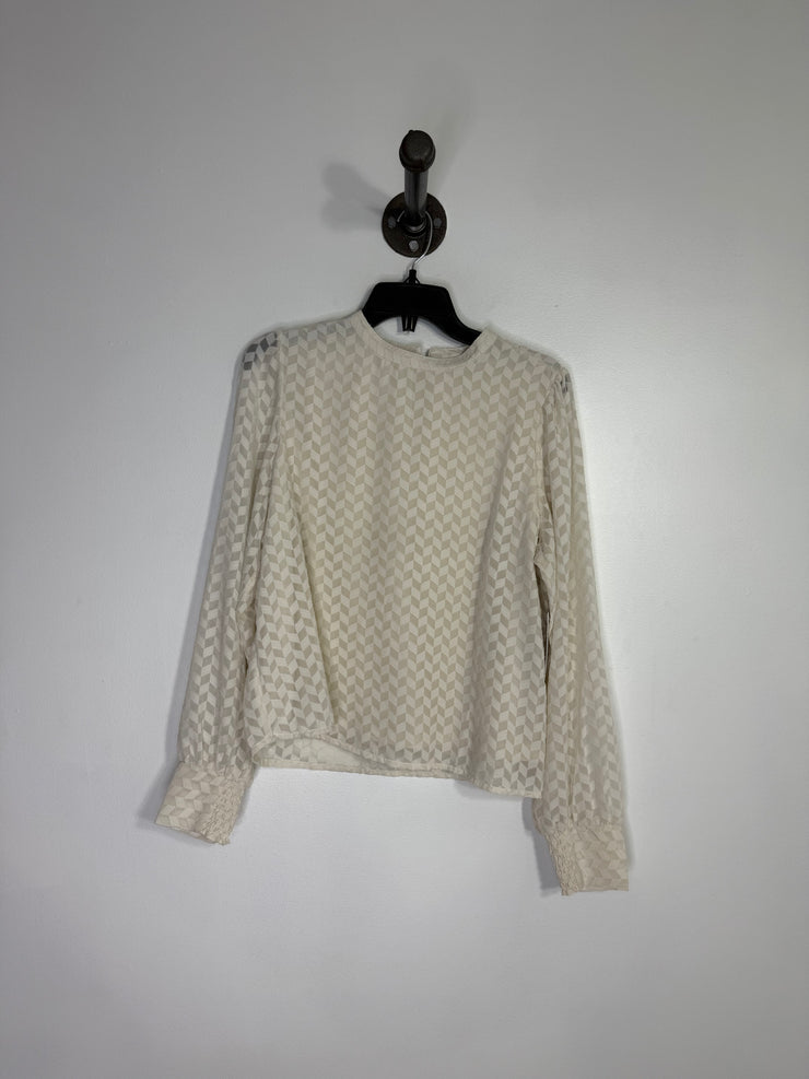 Only Off White Lsv Blouse