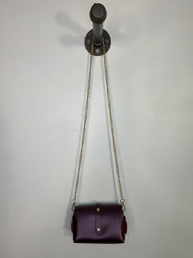 A.F. Purp Chain Mini Purse