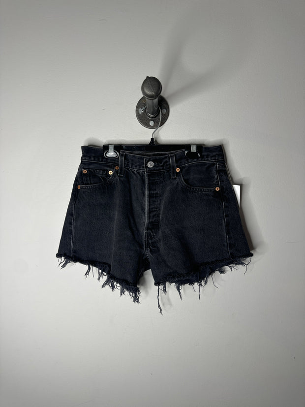 Levi's Black Denim Shorts