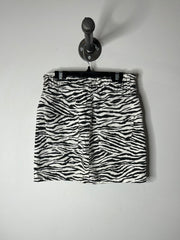 Zara Zebra Print Skirt