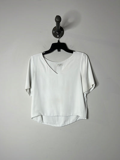 Babaton White T-Shirt Blouse