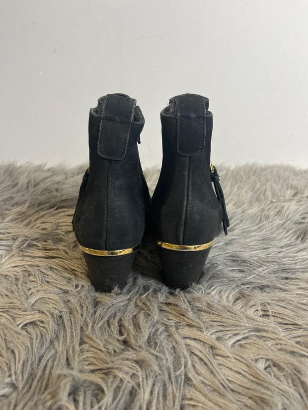 Steve Madden Black Ankle Boots