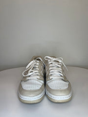 New Balance Beige/Wht Sneakers
