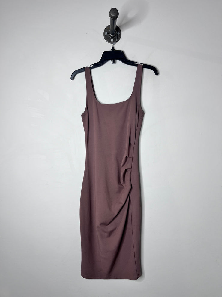 Dynamite Mauve Cinched Dress