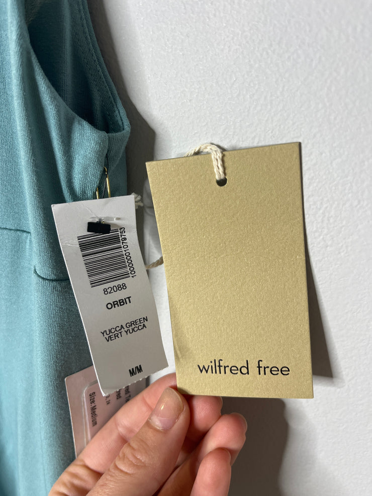 Wilfred Teal Mini Dress