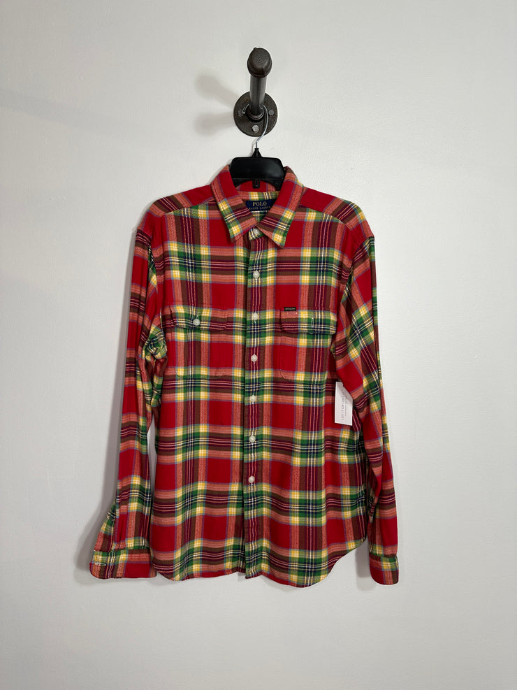 Flanelle rouge/verte Ralph Lauren