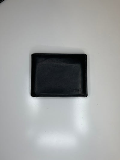Coach Black Leather Wallet
