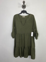 Bellambia Green Linen Dress