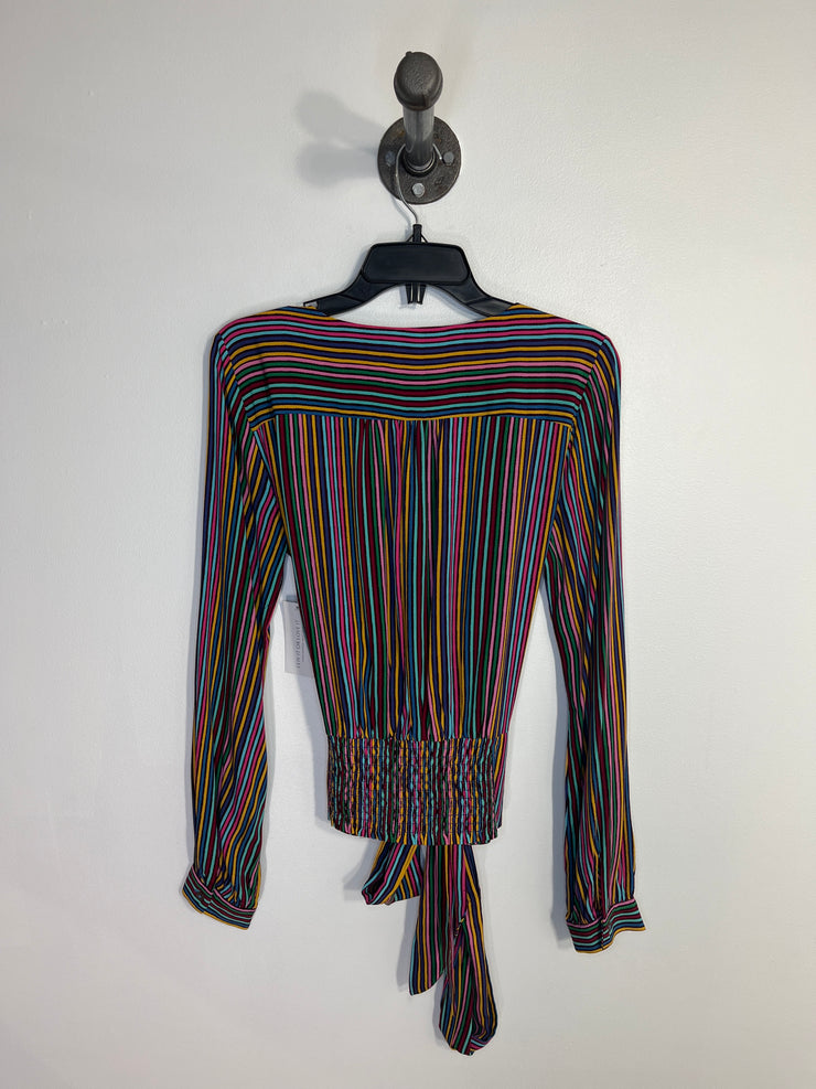 Maeve Colourful Stripe Blouse