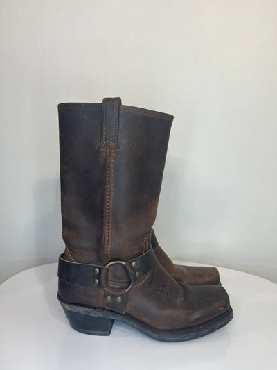Frye Brown Leather Boots