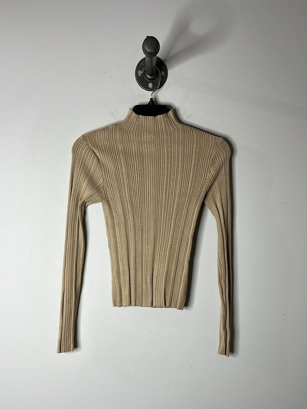 Dynamite Beige Turtleneck