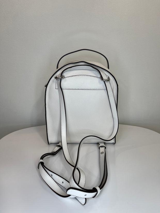Michael Kors White Backpack