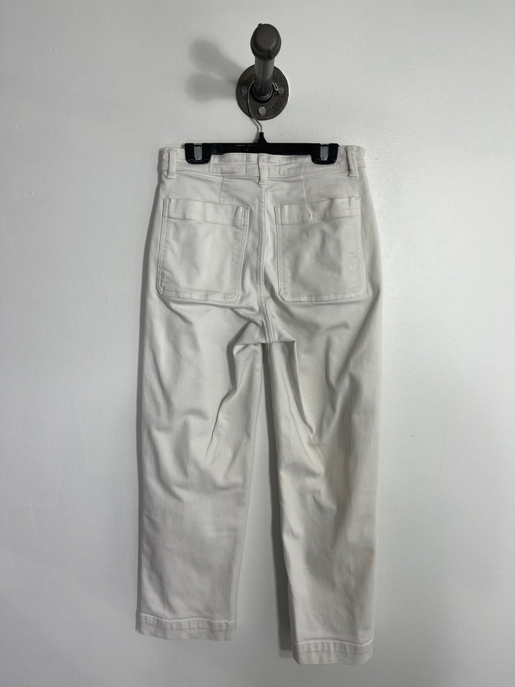 Everlane Wht Straight Leg Jean