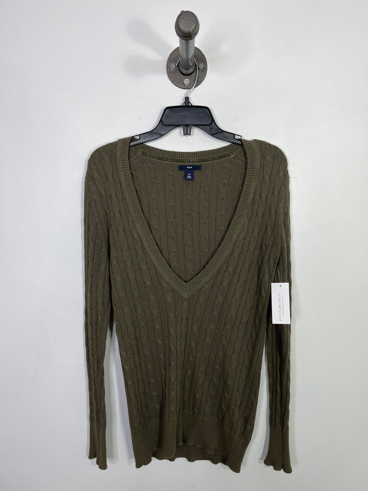 Gap Olive Knit Sweater