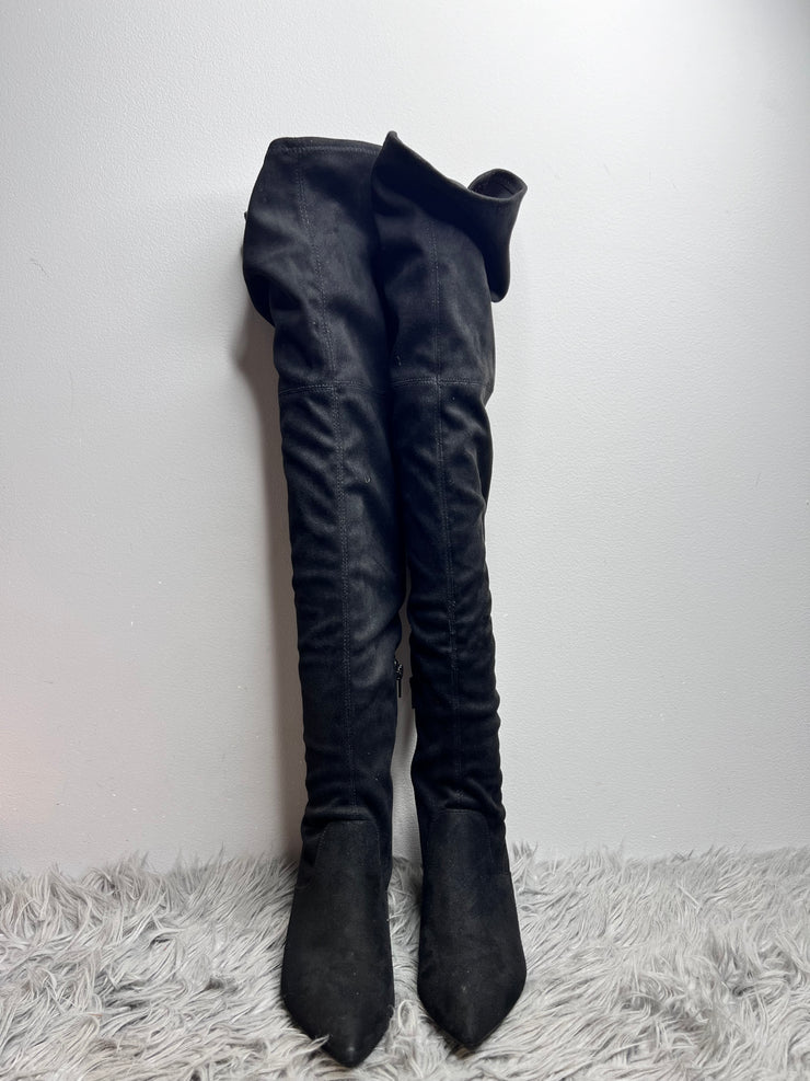 Call It S.Blk Thigh-High Boots