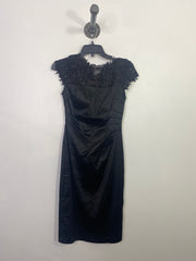 Le Chateau Blk Satin/Lace Drs