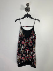 She + Sky Black Floral Dress