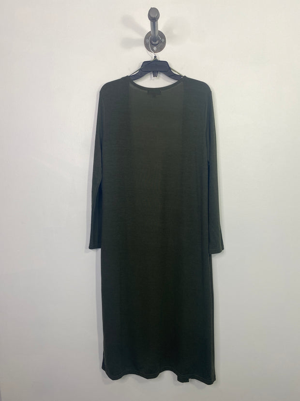 Papillon Green Long Cardigan