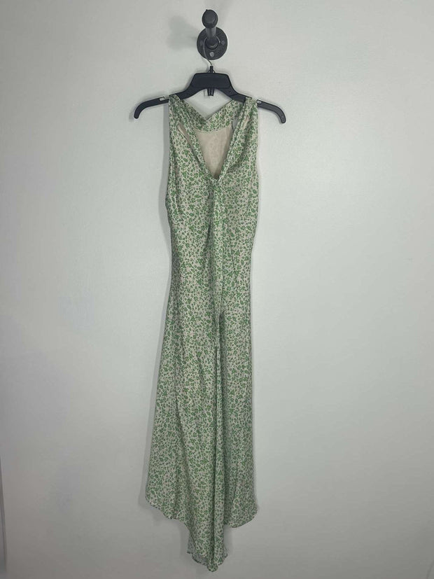 VICI Grn Flower Pattern Dress