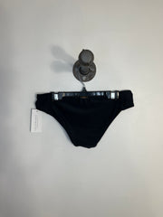 Conjunto de bikini sin tirantes negro A&amp;F