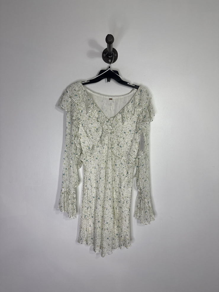 Free P. Blu/Grn Floral Dress