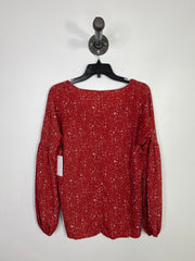 Ris Marie Red Speckle LngSLv