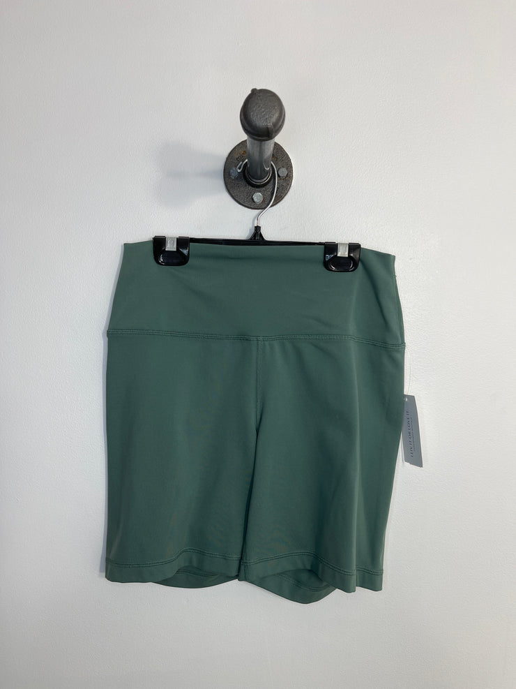 Yogalicious Green Biker Shorts