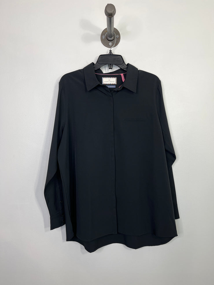 Modern Ambition Black ButtonUp