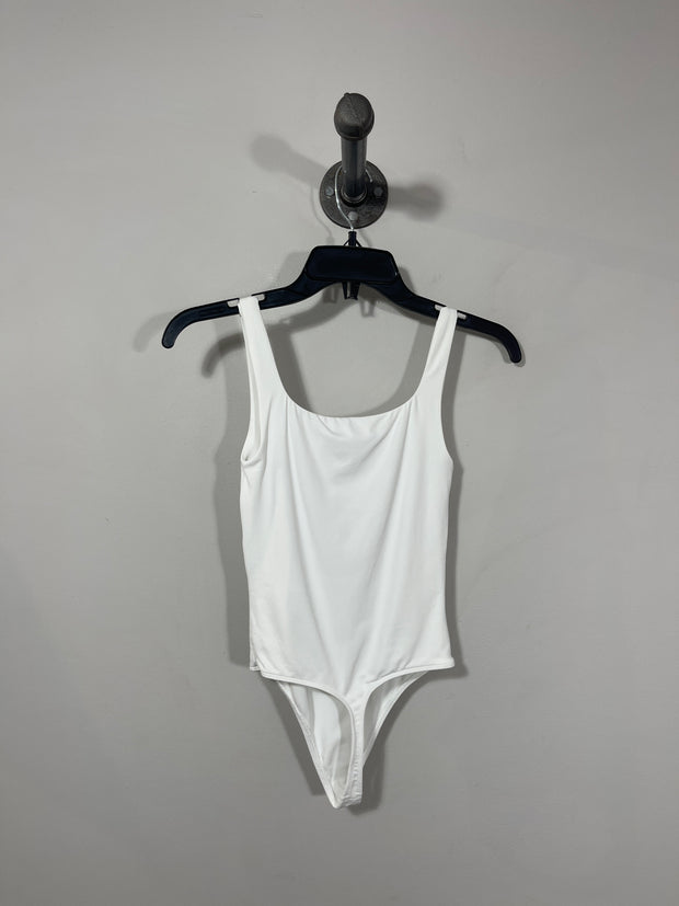 Babaton White Bodysuit