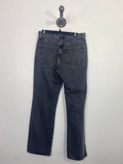 Agolde Black Straight Jeans